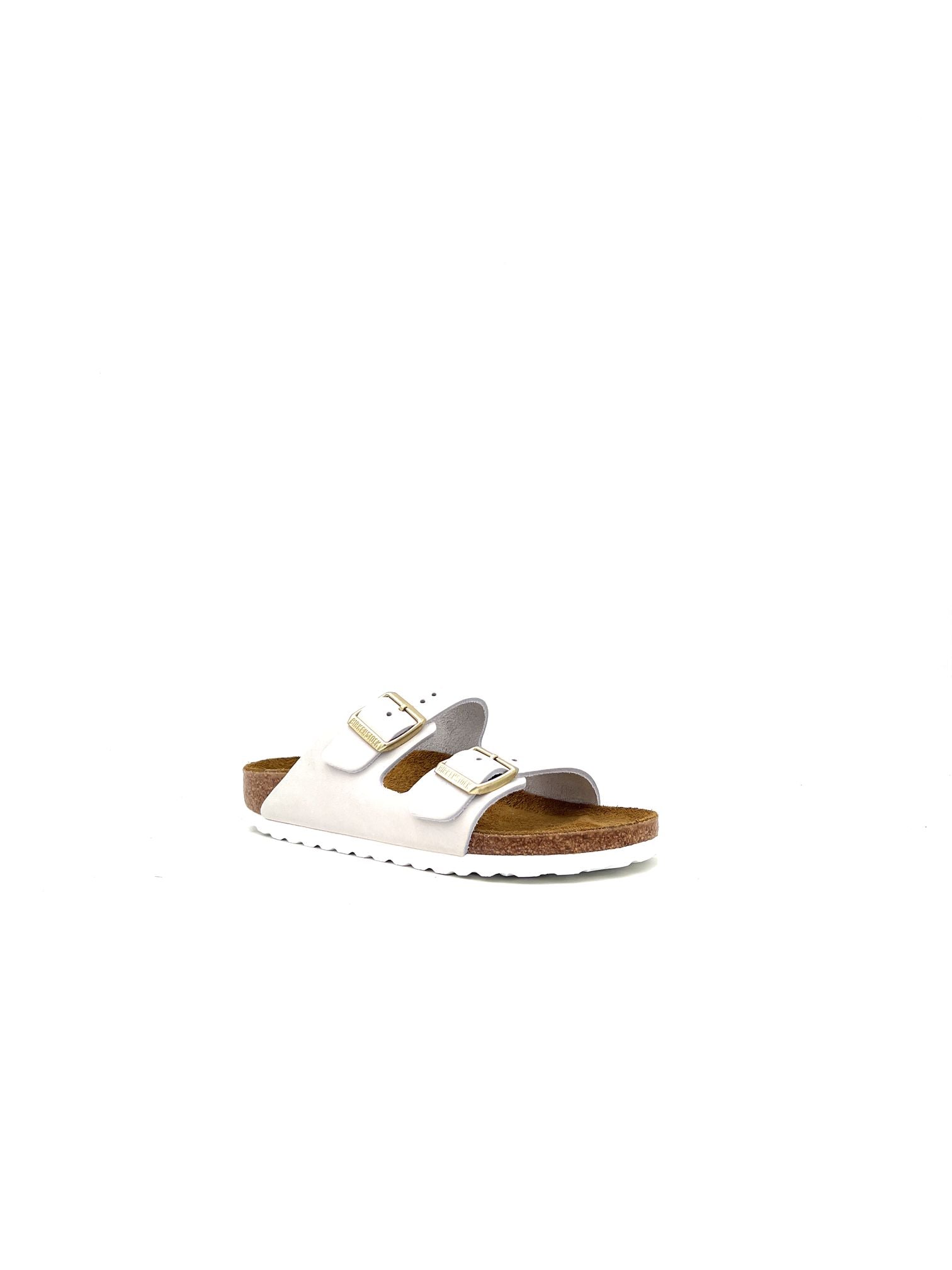 BIRKENSTOCK ARIZONA Nubuck LeatherANTIQUE WHITE