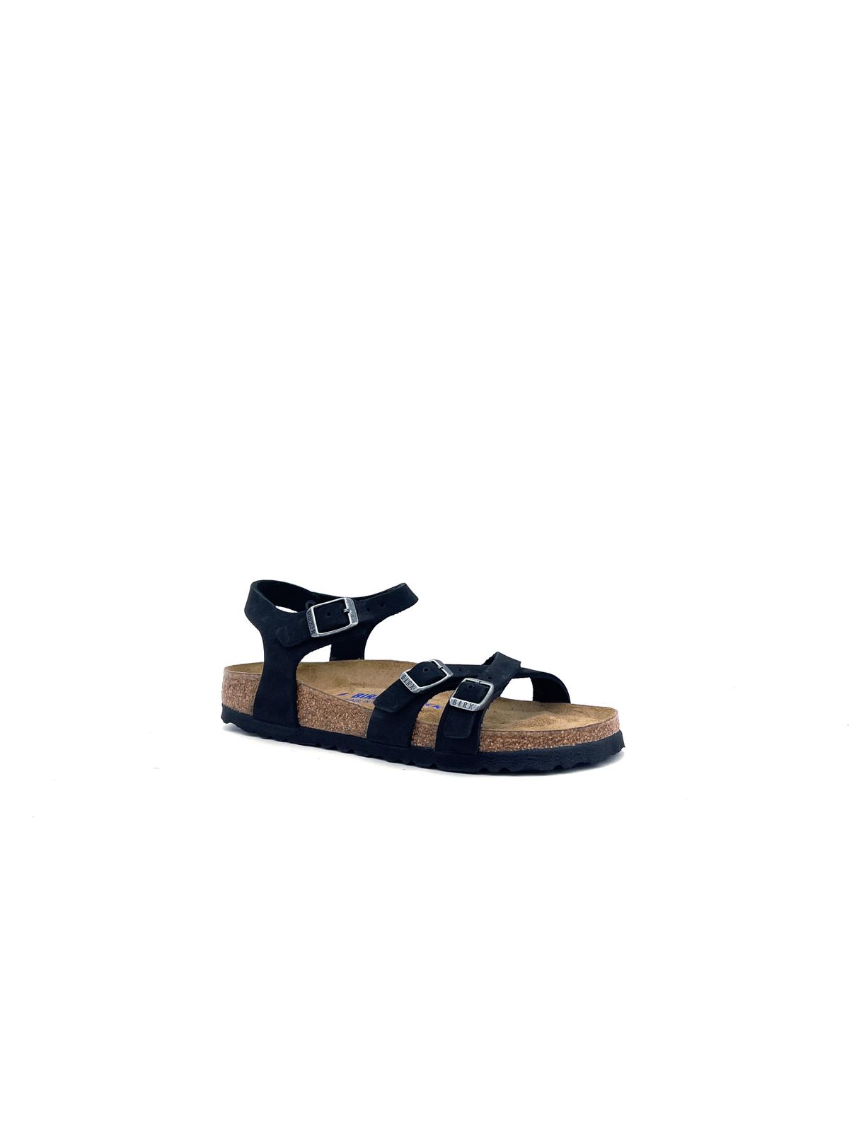 BIRKENSTOCK KUMBA SFB Nubuck LeatherBLACK