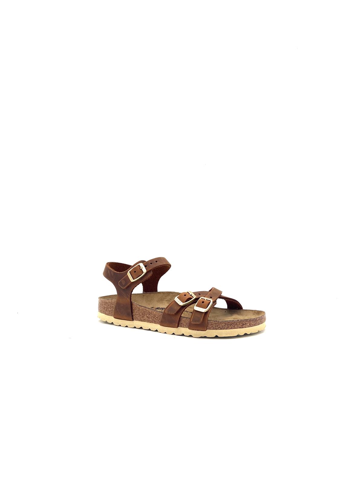 BIRKENSTOCK KUMBA Waxy LeatherCOGNAC