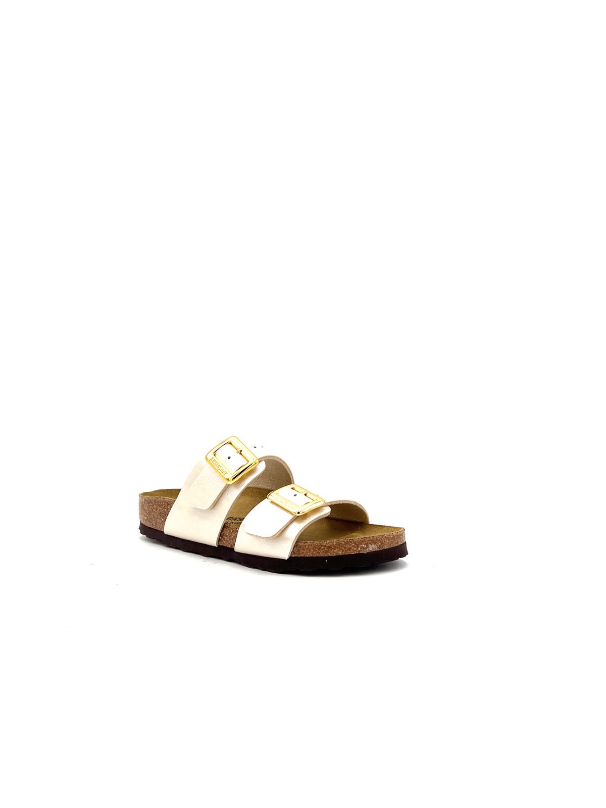 BIRKENSTOCK SYDNEY CB Birko FlorPEARL WHITE