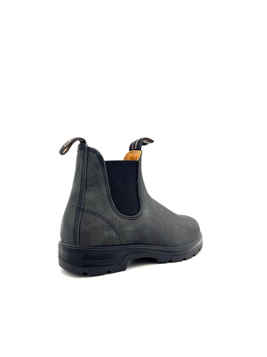 587RUSTIC BLACK LEATHER 