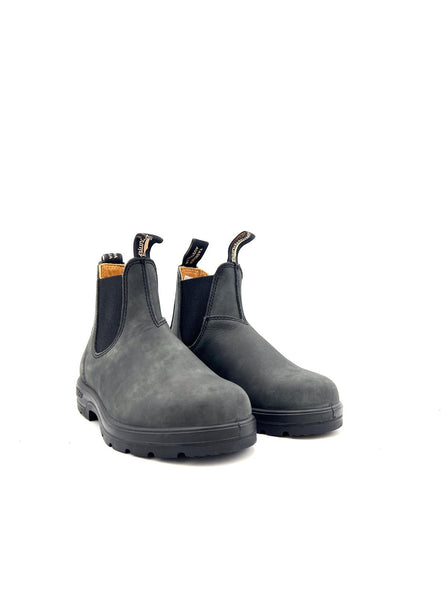 587RUSTIC BLACK LEATHER 