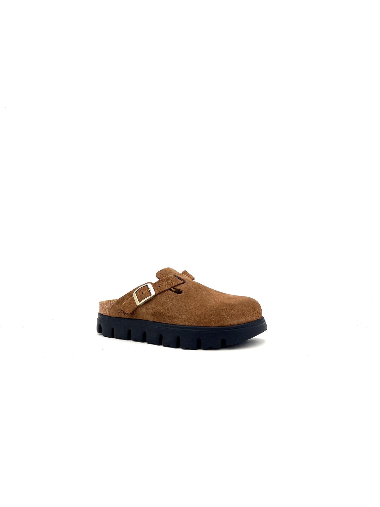 BOSTON CHUNKY BOSTON CHUNKY Suede LeatherDARK TEA BIRKENSTOCK