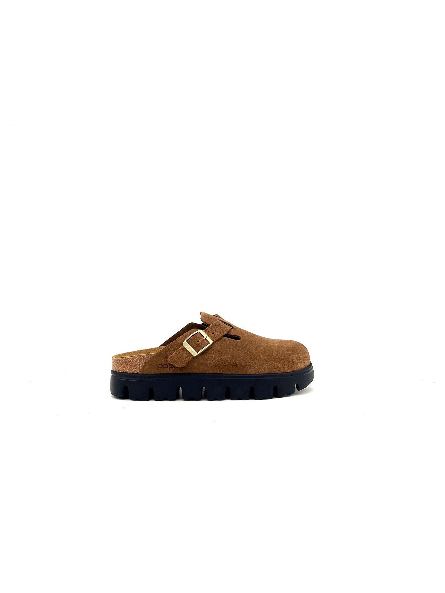 BOSTON CHUNKY BOSTON CHUNKY Suede LeatherDARK TEA BIRKENSTOCK
