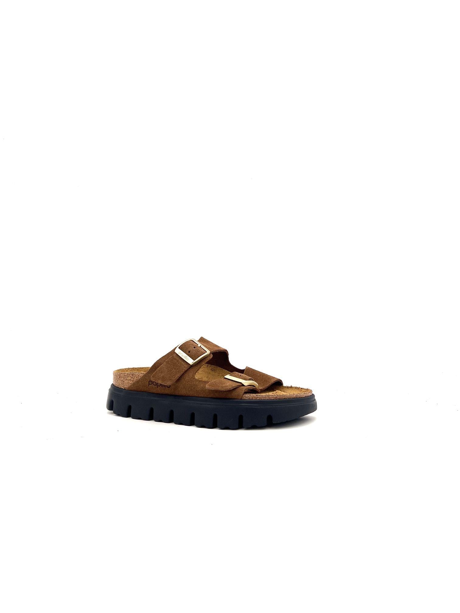 ARIZONA CHUNKY ARIZONA CHUNKY Suede LeatherDARK TEA BIRKENSTOCK